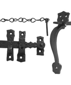 Gate Thumb Latch (140mm), Black Antique