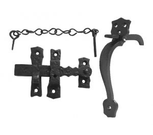Gate Thumb Latch (140mm), Black Antique