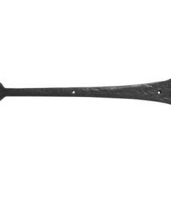 Arrow Head Working Hinges (430mm), Black Antique (sold in pairs)