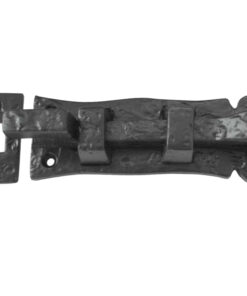 Necked Barrel Bolt (125mm), Black Antique