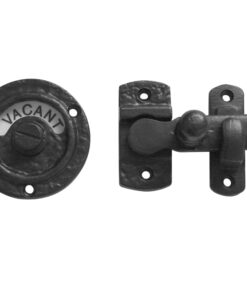 Bathroom Indicator Bolt, Black Antique