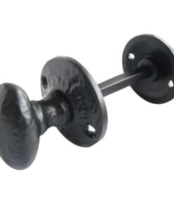 Bathroom Turn & Release, Black Antique