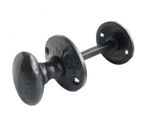 Bathroom Turn & Release, Black Antique