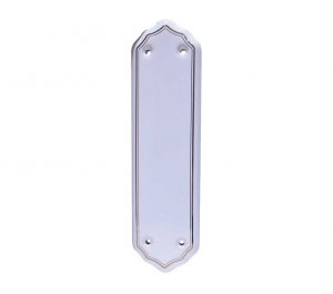 Porcelain Fingerplate (280mm x 78mm), Goldline White