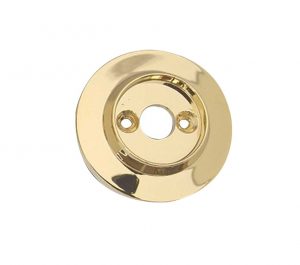 Alternative Backplate Option For Porcelain Mortice Door Knobs, PVD Stainless Brass (sold in pairs)