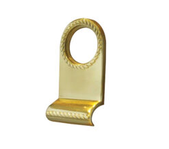 Georgian Cylinder Pull, Polished Brass