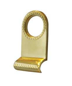 Georgian Cylinder Pull, Polished Brass