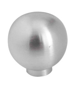 Ball Shaped Cupboard Knob With No Rose (25mm OR 30mm), Polished Stainless Steel