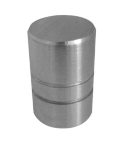 Cylinder Cupboard Knob (14mm OR 18mm), Satin Stainless Steel