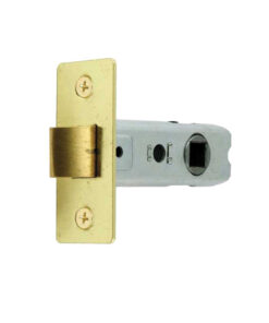 Standard  2.5 Inch OR 3 Inch Tubular Latches (Bolt Through), Electro Brass