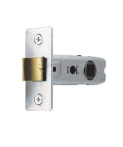 Standard Tubular Latch (Bolt Through) - Nickel Plate