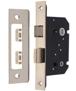 Contract Bathroom Lock (64mm OR 76mm), Nickel Plate