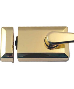 Roller Bolt Nightlatch, Polished Brass