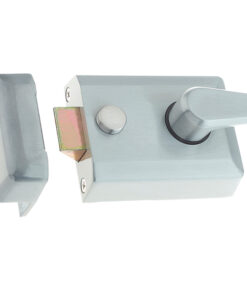 Standard Stile Nightlatch, Satin Chrome
