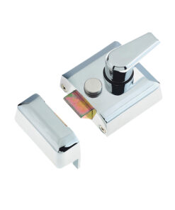 Narrow Stile Nightlatch, Polished Chrome