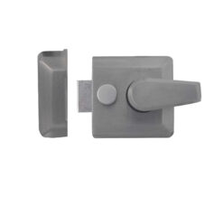 Frelan Hardware Narrow Stile Nightlatch - Satin Chrome