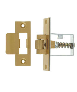 Heavy Duty Rollerbolt Catch, Satin Brass