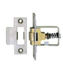 Heavy Duty Rollerbolt Catch, Satin Stainless Steel