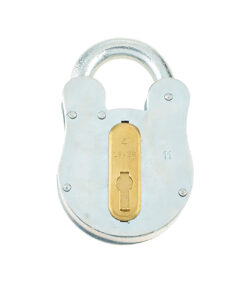 FB11 Fire Brigade Padlock (67mm Width), Grey Galvanised Steel