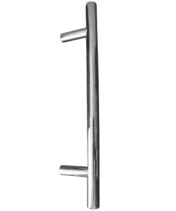 T-Bar Cabinet Handles (12mm Diameter), Polished Stainless Steel