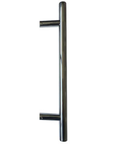 Guardsman Pull Handles (19mm or 25mm Bar Diameter) Bolt Through Fixing, Polished Stainless Steel