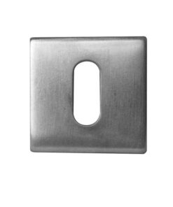 Standard Profile Square Escutcheon (52mm x 52mm x 7mm), Satin Stainless Steel