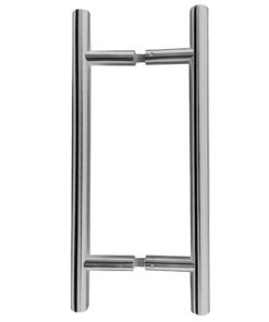 Guardsman Pull Handles, Back To Back Fixing, Satin Stainless Steel (sold in pairs)