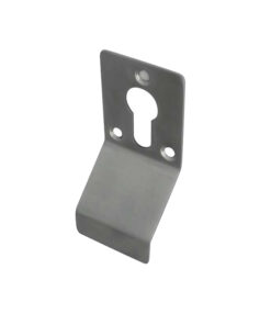 Euro Profile Cylinder Latch Pull, Satin Stainless Steel