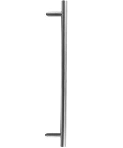 Cranked Pull Handle - Satin Stainless Steel