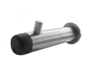 Buffered Robe Hook (75mm x 15mm), Satin Stainless Steel