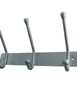 Multi Hook Units, 3 Hooks (250mm) Or 5 Hooks (450mm), Satin Stainless Steel