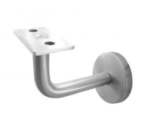 Handrail Bracket, Satin Stainless Steel
