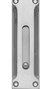 Vertical Door Bolts, Various Lengths, Polished Chrome Or Satin Chrome