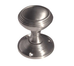 Lined Mortice Door Knob, Satin Chrome (sold in pairs)