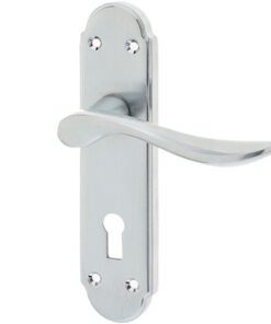 Henley Door Handles On Backplate