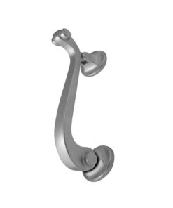 Scroll Door Knocker - Satin Chrome