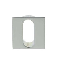 Minimal Square Standard Profile Escutcheon (25mm x 25mm), Polished Chrome