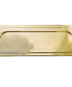 Sloan Letterplate (304mm x 100mm), Polished Brass