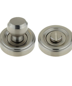 Parisian Bathroom Turn & Release, Satin Nickel