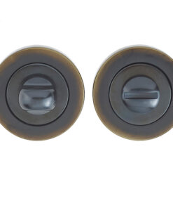 Bathroom Turn & Release (50mm x 10mm), Antique Brass
