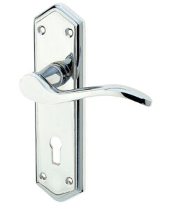 Paris Door Handles On Backplate