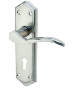 Paris Door Handles On Backplate