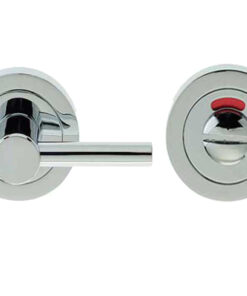 Easy Bathroom Turn & Release With Indicator (50mm x 10mm), Polished Chrome