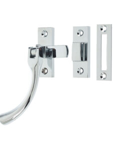 Bulb End Casement Fastener, Polished Chrome