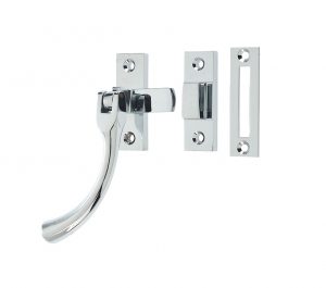Bulb End Casement Fastener, Polished Chrome
