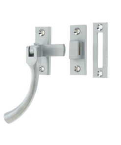 Bulb End Casement Fastener, Satin Chrome