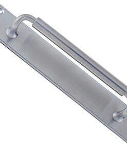 Chatsworth Pull Handle On Backplate (380mm OR 460mm), Satin Chrome