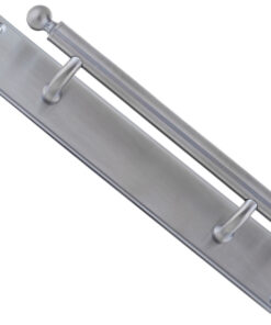 Blenheim Pull Handle On Backplate (380mm OR 460mm), Satin Chrome