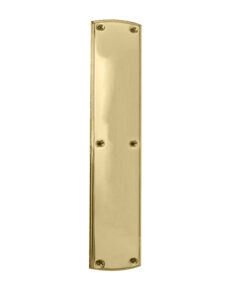Plain Fingerplate (305mm OR 350mm), Polished Brass