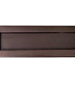 Sprung Letterplate (Various Sizes), Dark Bronze